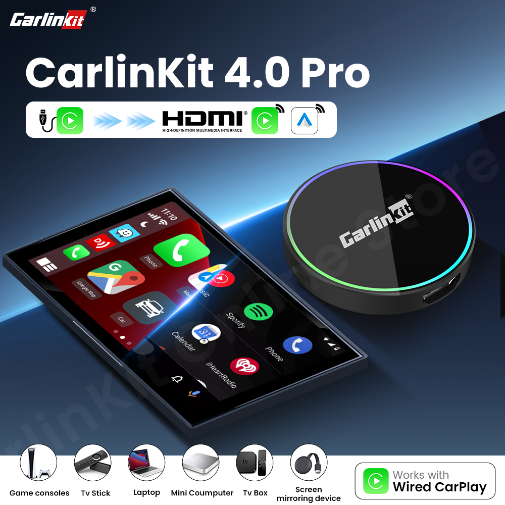 Gaming Console Tv Stick - New CarlinKit 4.0 HD2CP Pro CarPlay