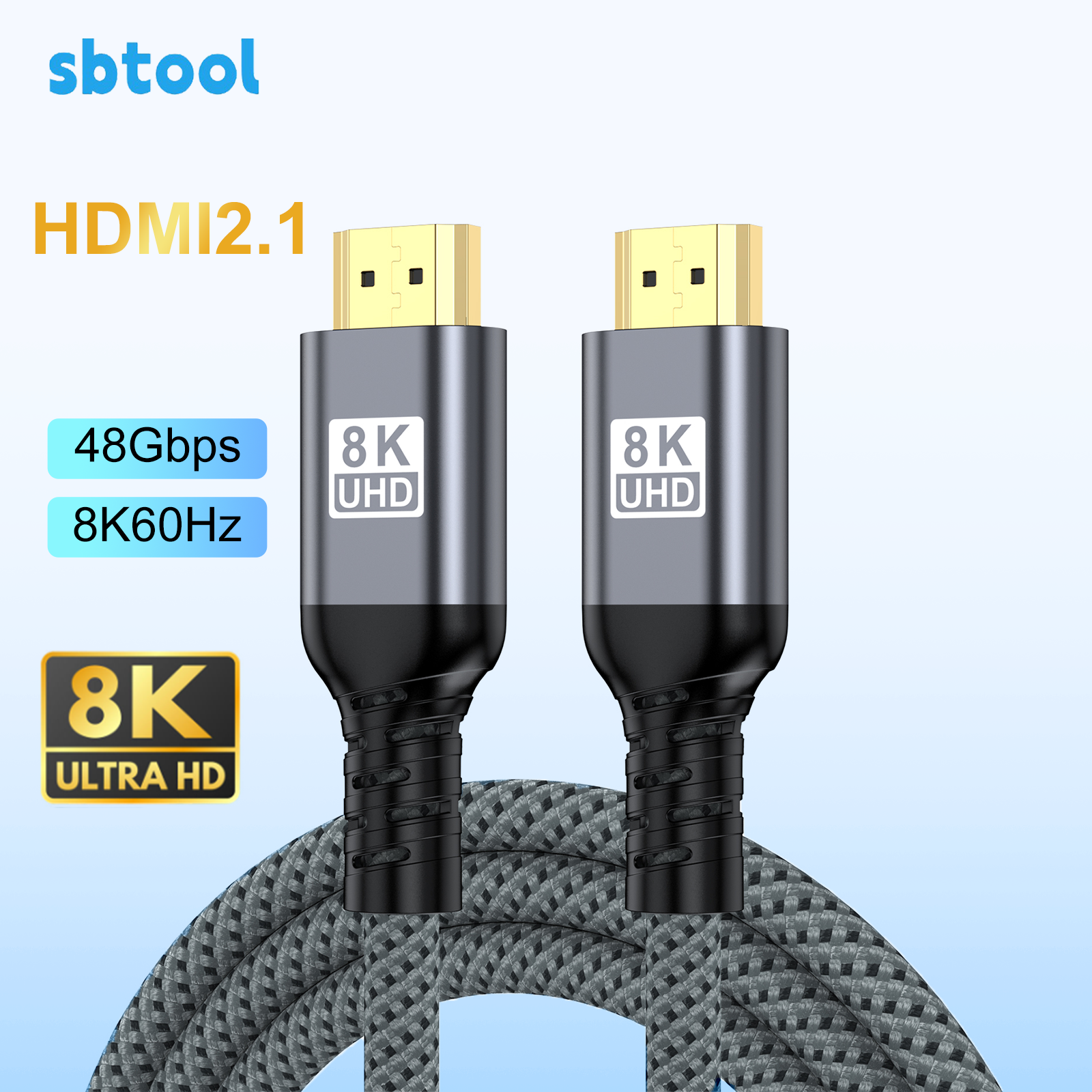 Hdmi Cable 2.1 - HDMI 2.1 Cable 8K 60Hz 4K