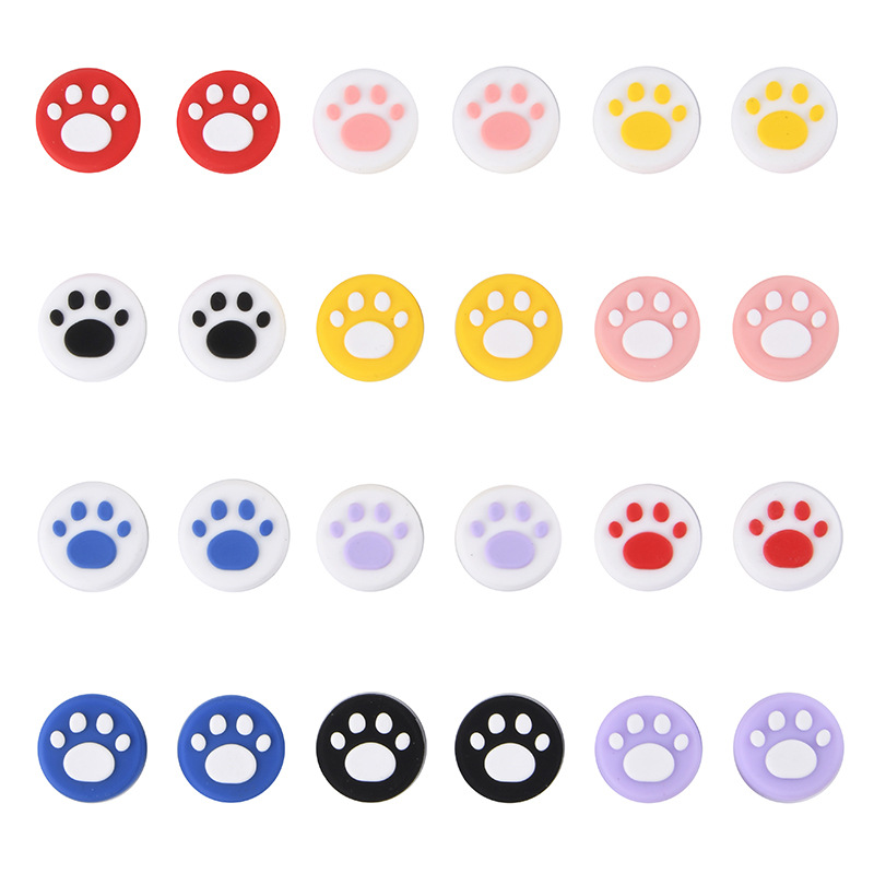 Gaming Console Tv Stick - 2pcs Cat Paw Thumb Stick Grip