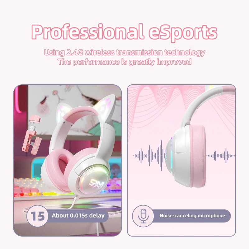 ONIKUMA GT838 Gaming Headphone - Gaming Console Design 评论和价格