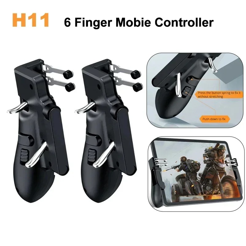 H11 Mobile Controller PUBG Aim - Gaming Console Ipad 评论和价格