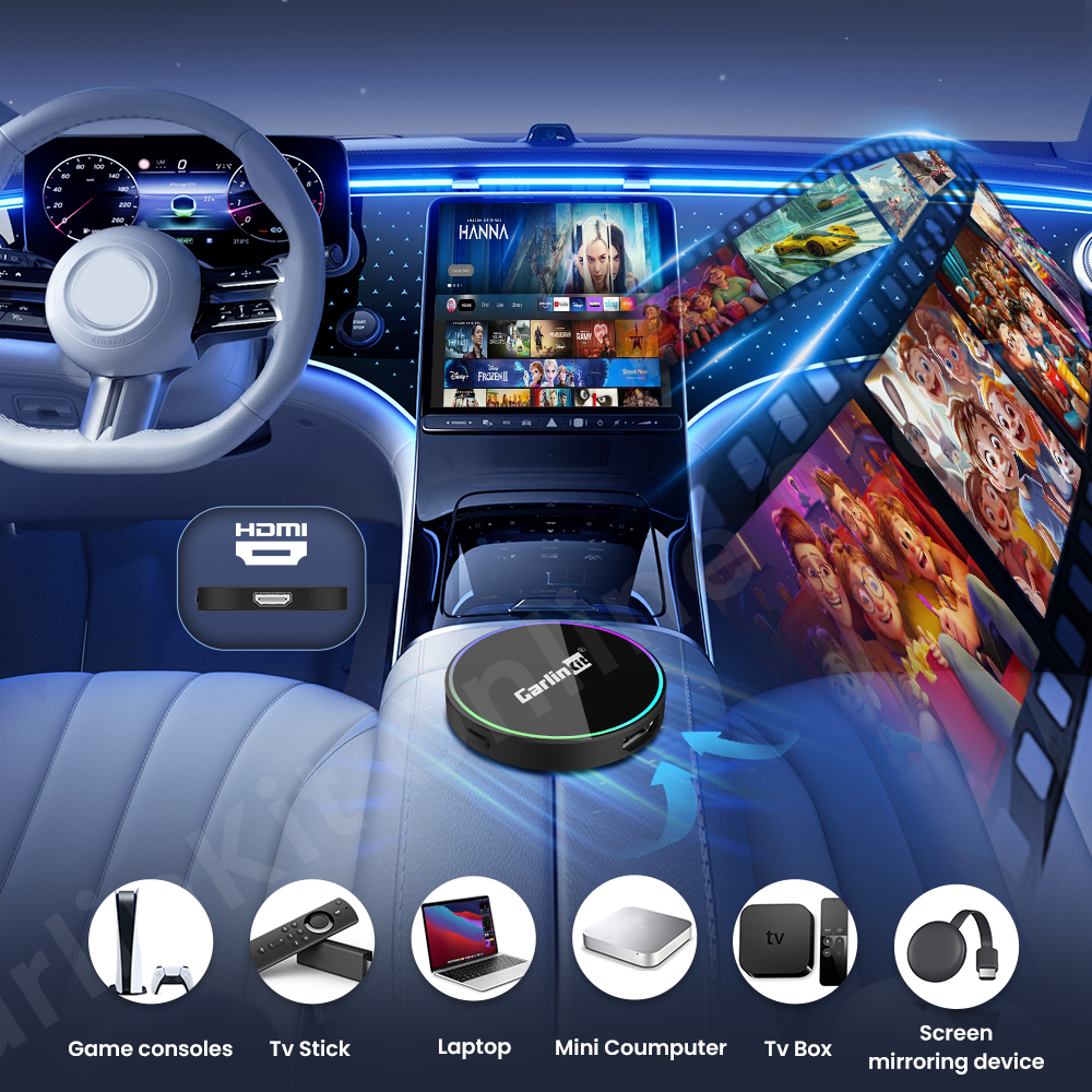 New CarlinKit 4.0 HD2CP Pro Ca - Gaming Console Tv Stick 评论和价格