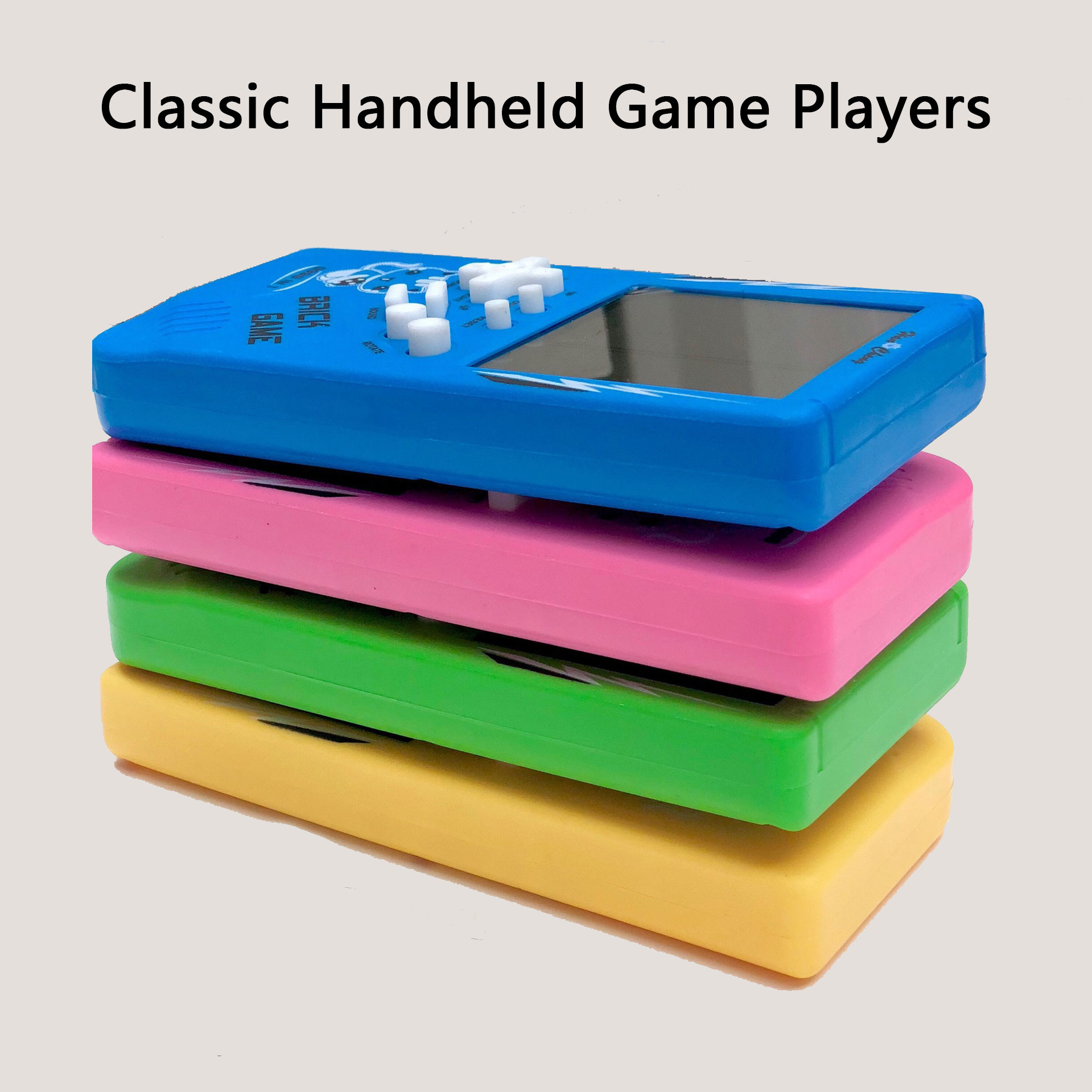 Portable Brick Game Retro Hand - Gaming Console Design 评论和价格