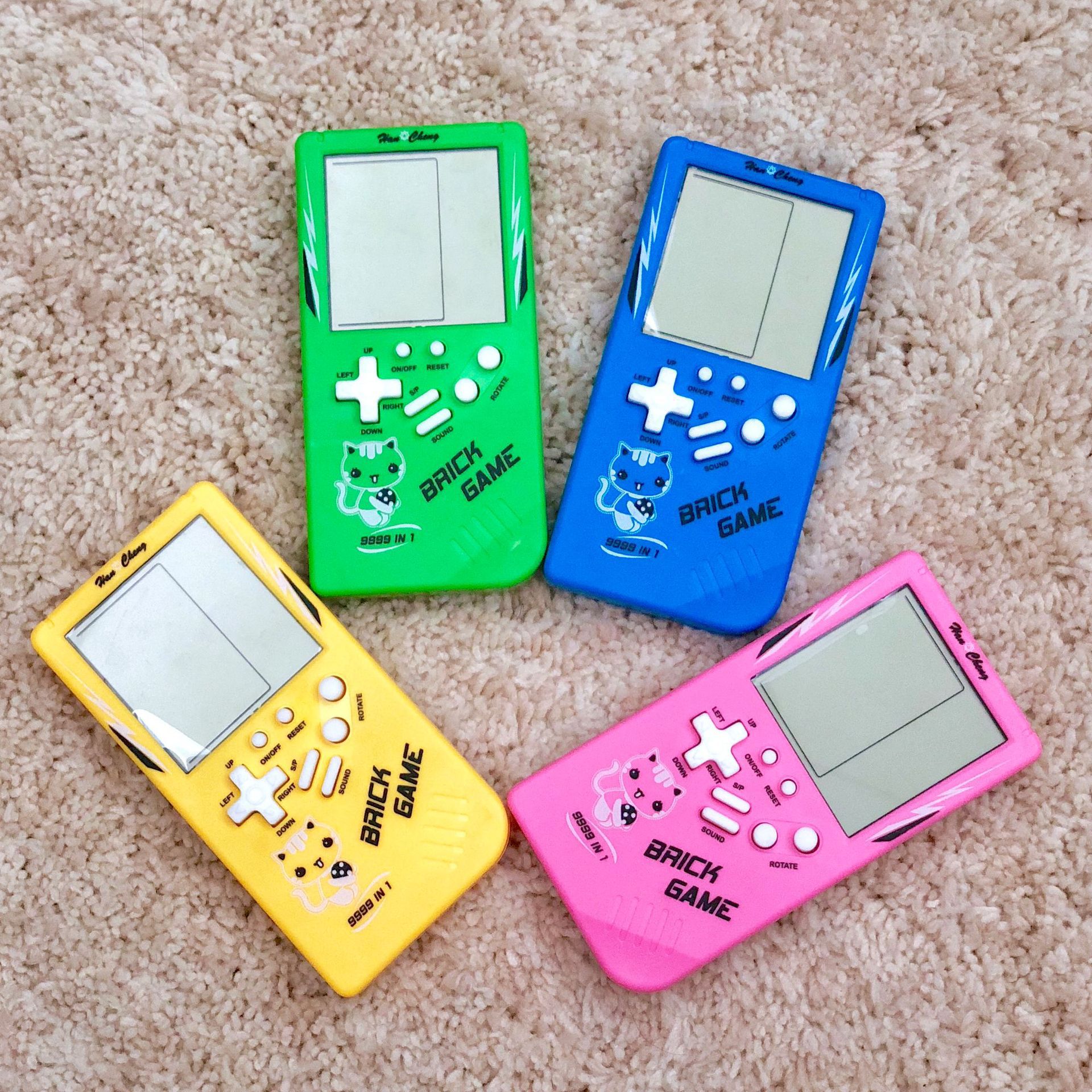 Portable Brick Game Retro Hand - Gaming Console Design 评论和价格