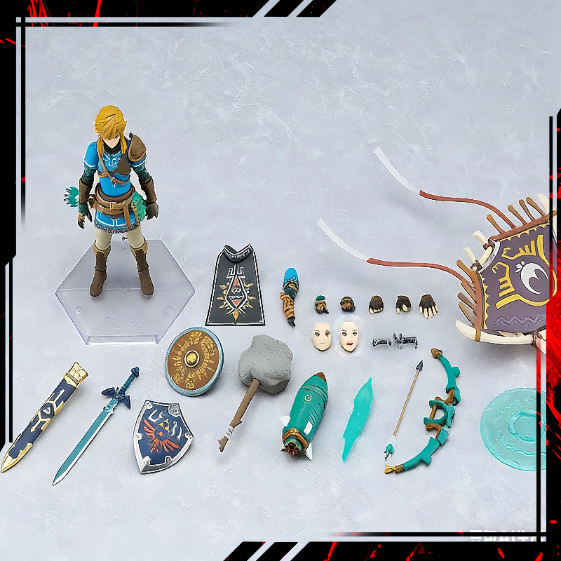 In Stock Figma 626 Link Figure - Gaming Console Zelda 评论和价格