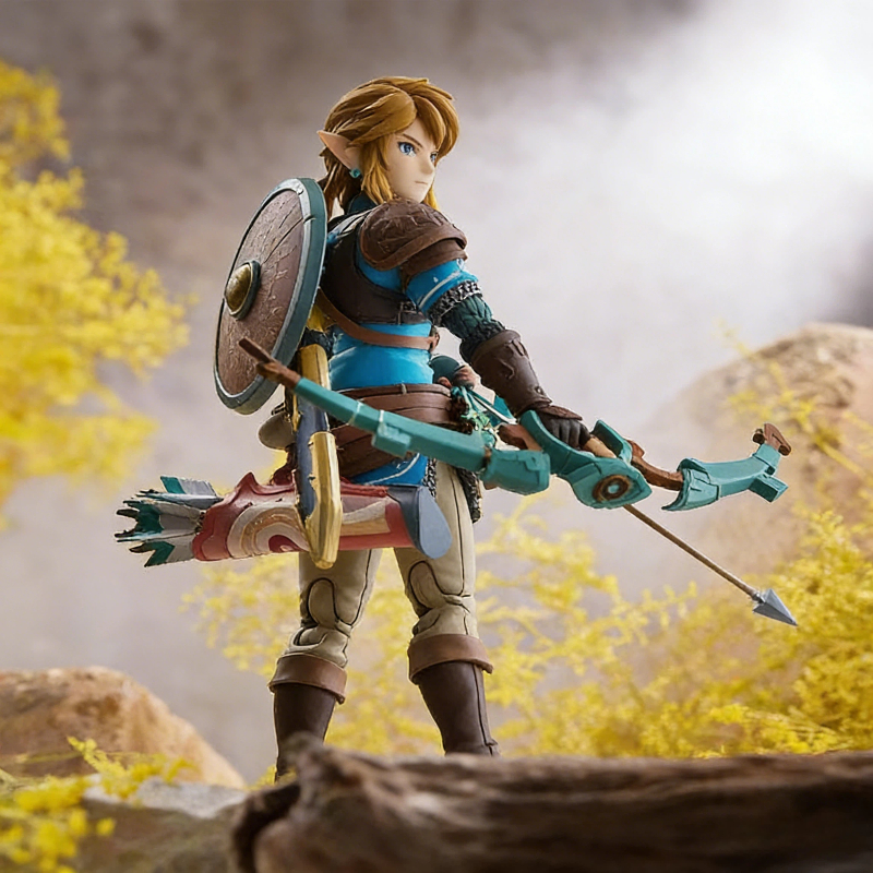 In Stock Figma 626 Link Figure - Gaming Console Zelda 评论和价格