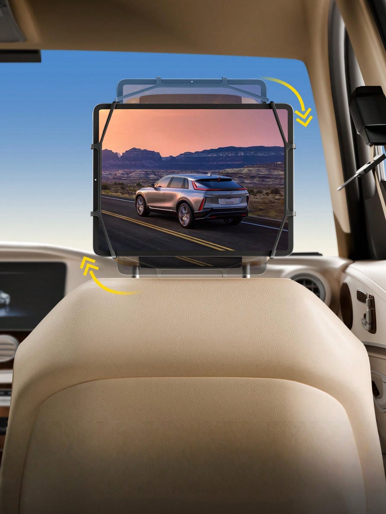 Car Headrest Tablet Holder – 3 - Gaming Console Ipad 评论和价格