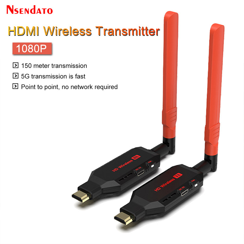 1080P 150m 100M Wireless HDMI  - Gaming Console Tv Stick 评论和价格