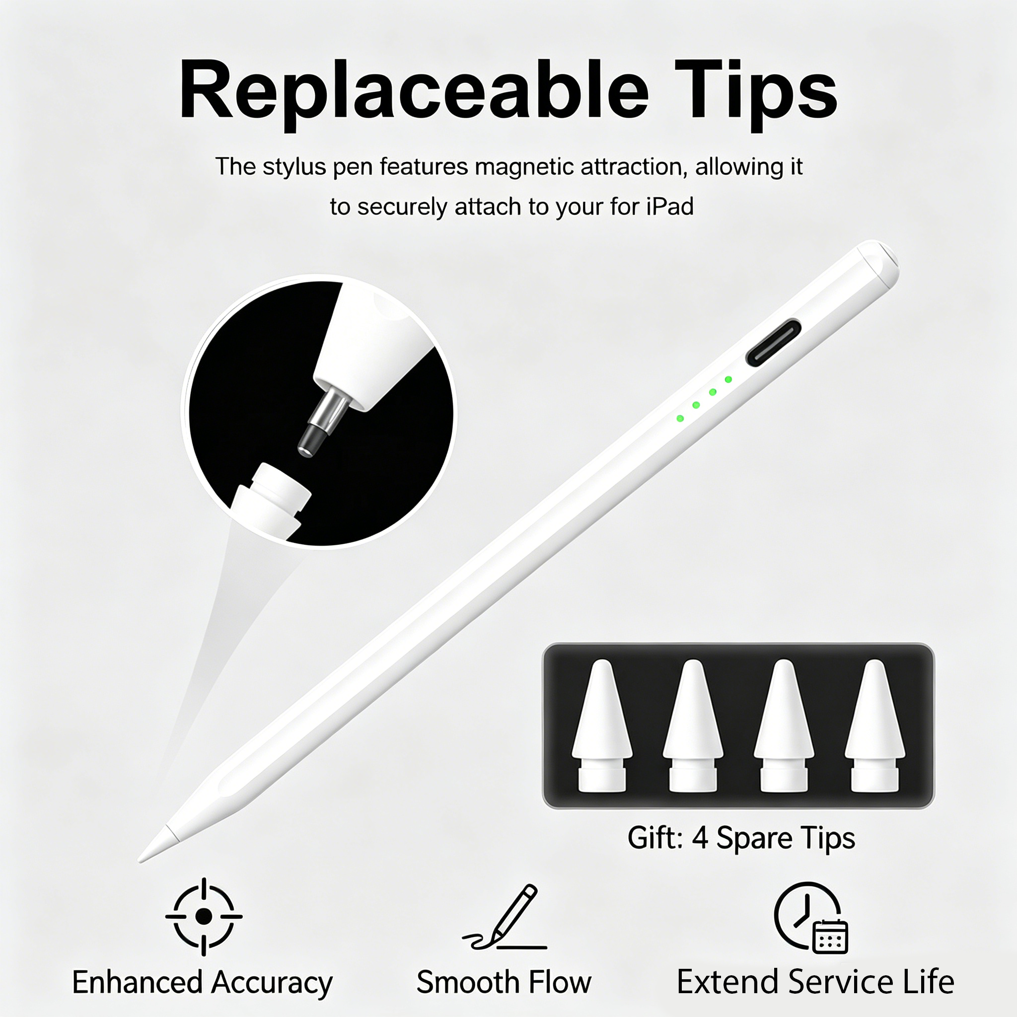 For Apple Pencil Stylus For iP - Gaming Console Ipad 评论和价格