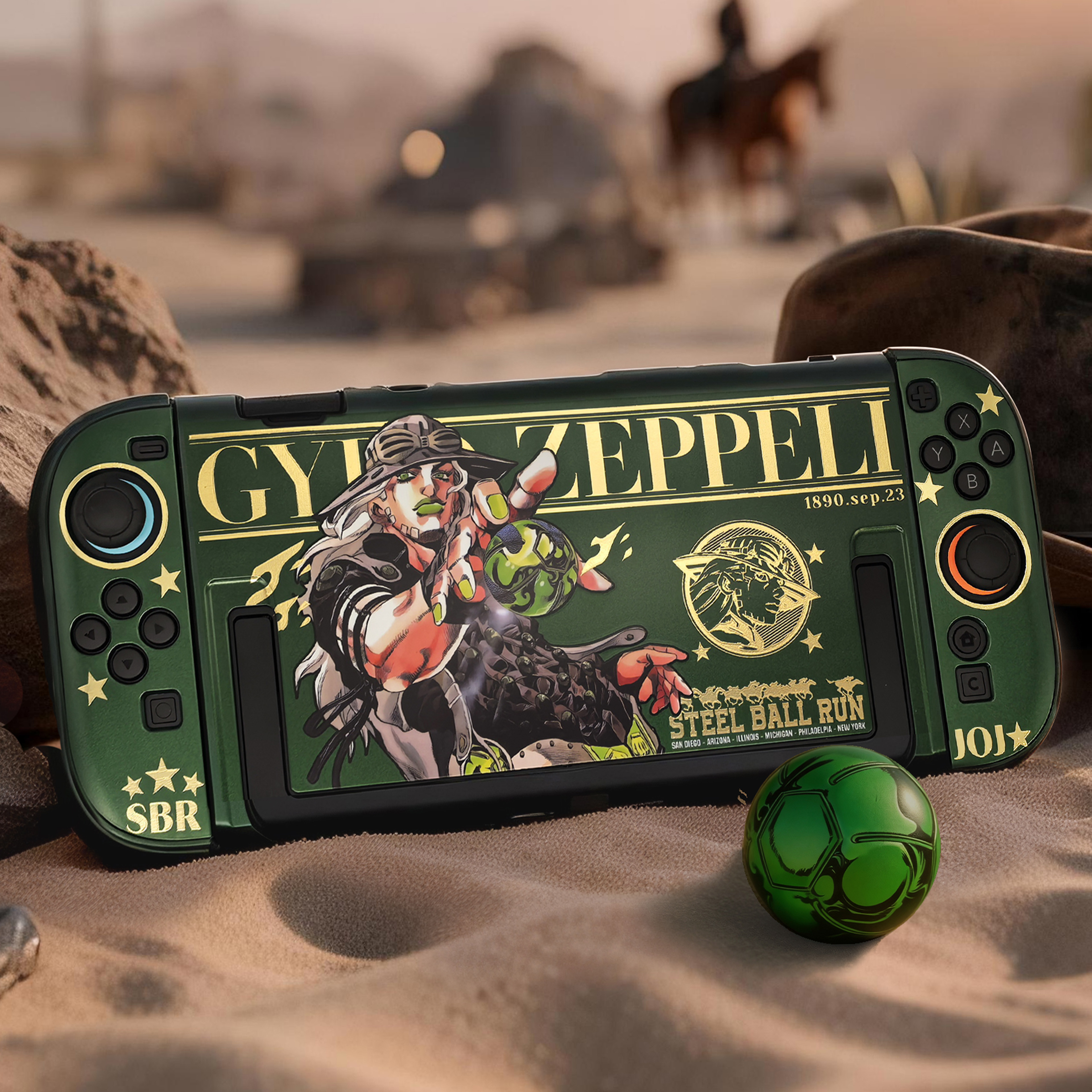 Gold Stamping Gyro Zeppeli Pro - Gaming Console Design 评论和价格