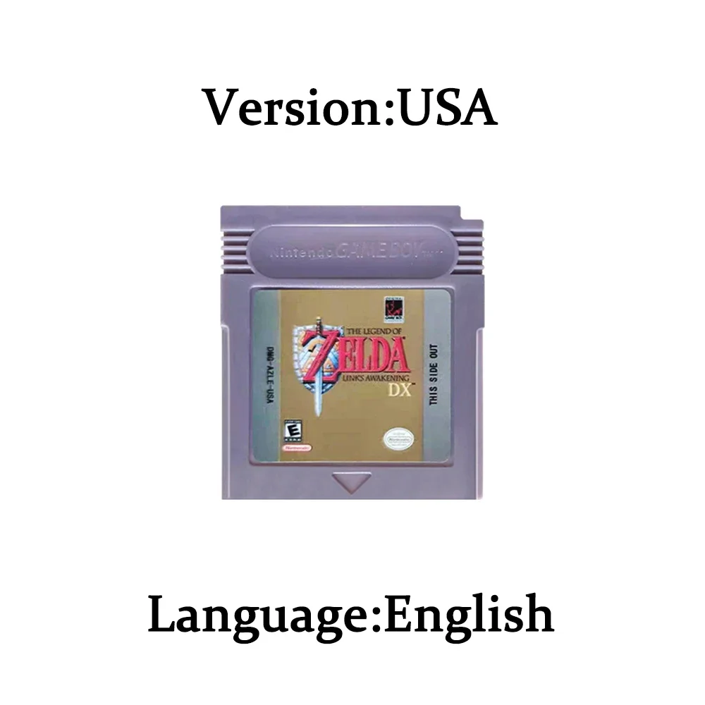 Zelda GBC Card 16 Bit Video Ga - Gaming Console Zelda 评论和价格