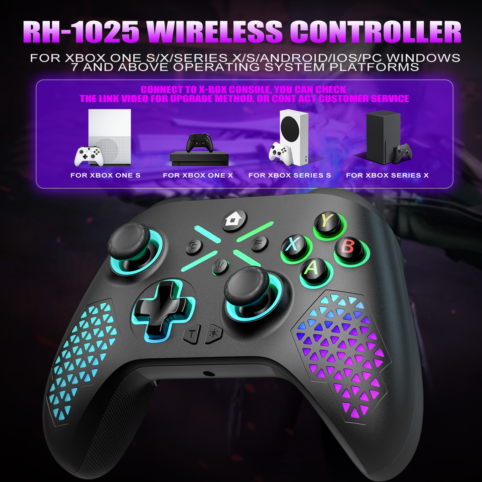 Controller For Xbox One/S/X/Se - Gaming Console Xbox Series S 评论和价格