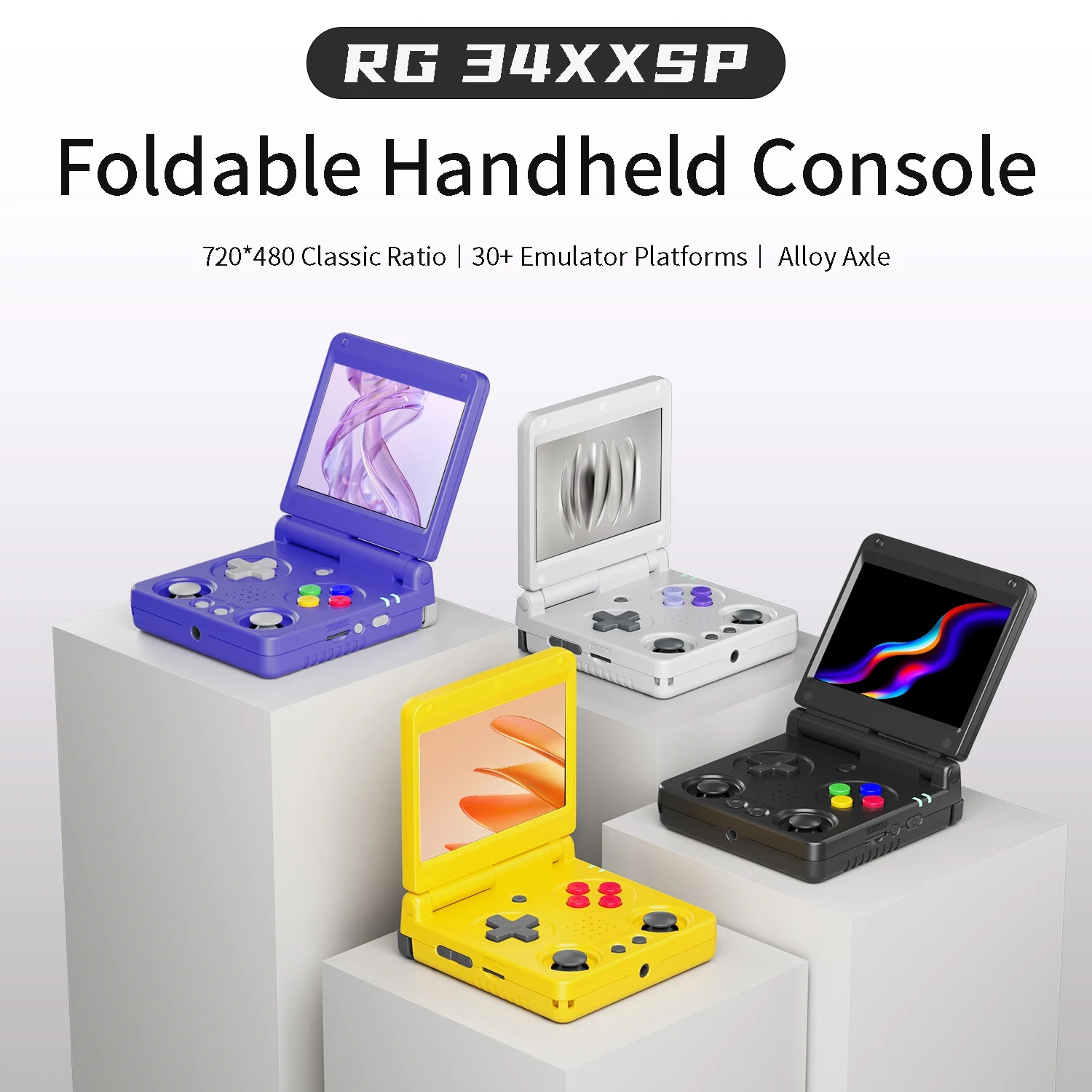 Anbernic RG34XXSP Retro Handhe - Gaming Console Years 评论和价格