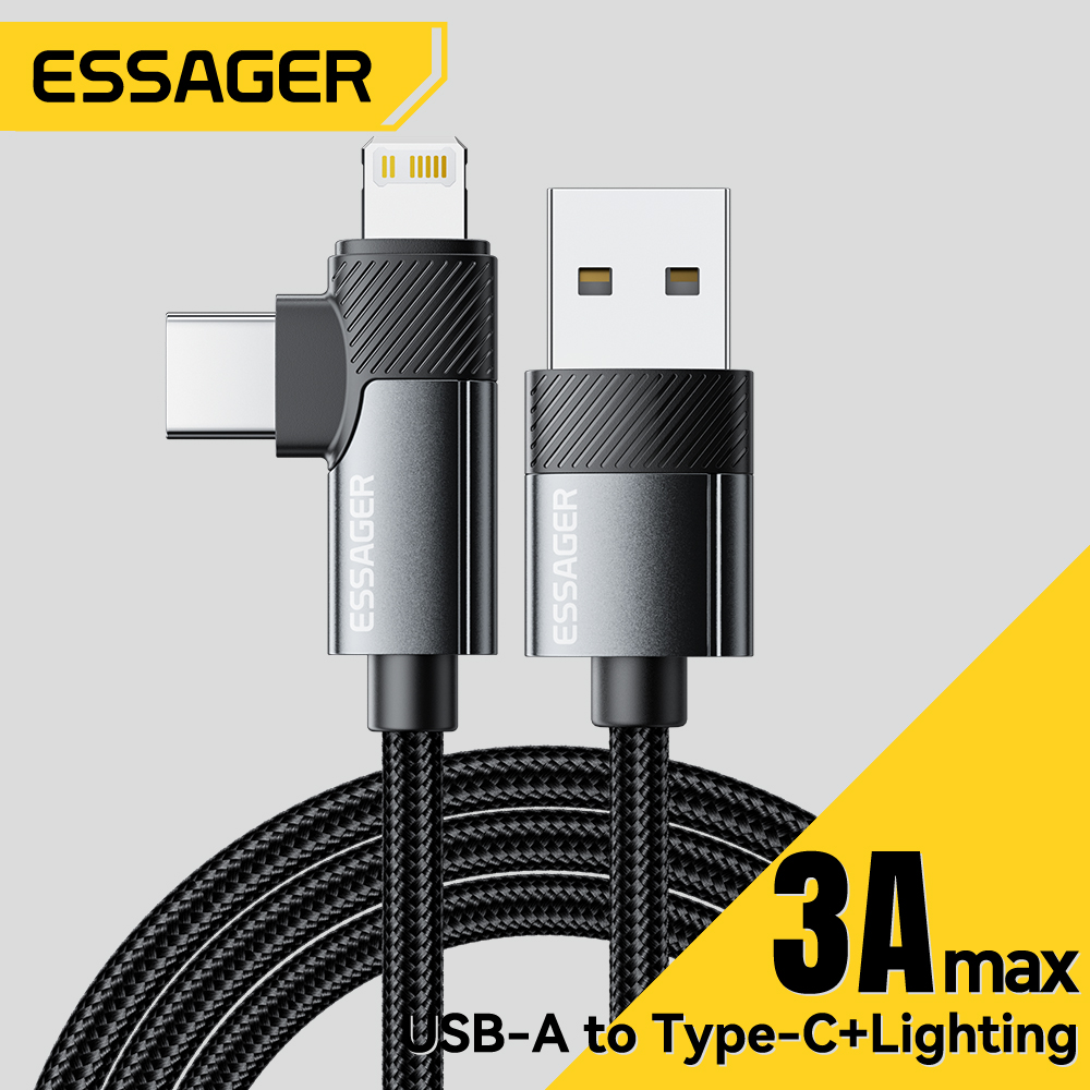 Essager 2-in-1 Right Angle Cab - Gaming Console Ipad 评论和价格
