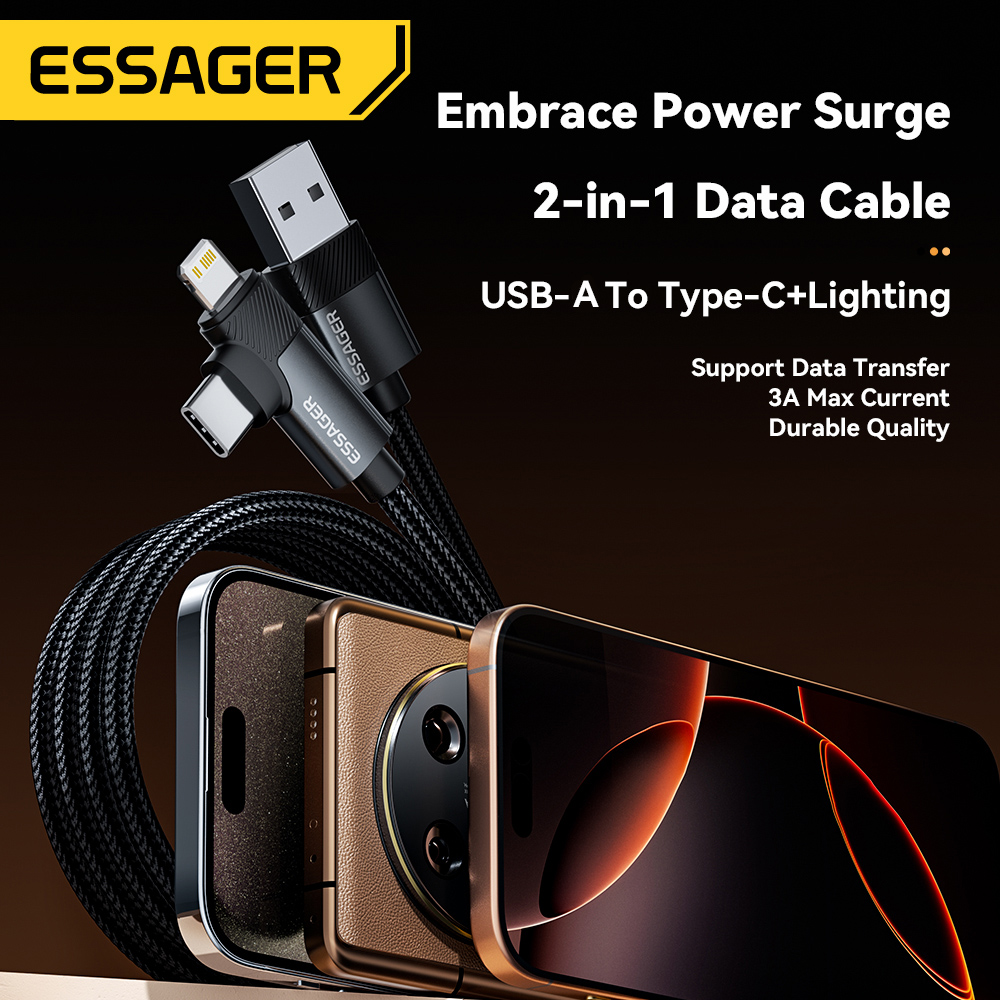 Essager 2-in-1 Right Angle Cab - Gaming Console Ipad 评论和价格