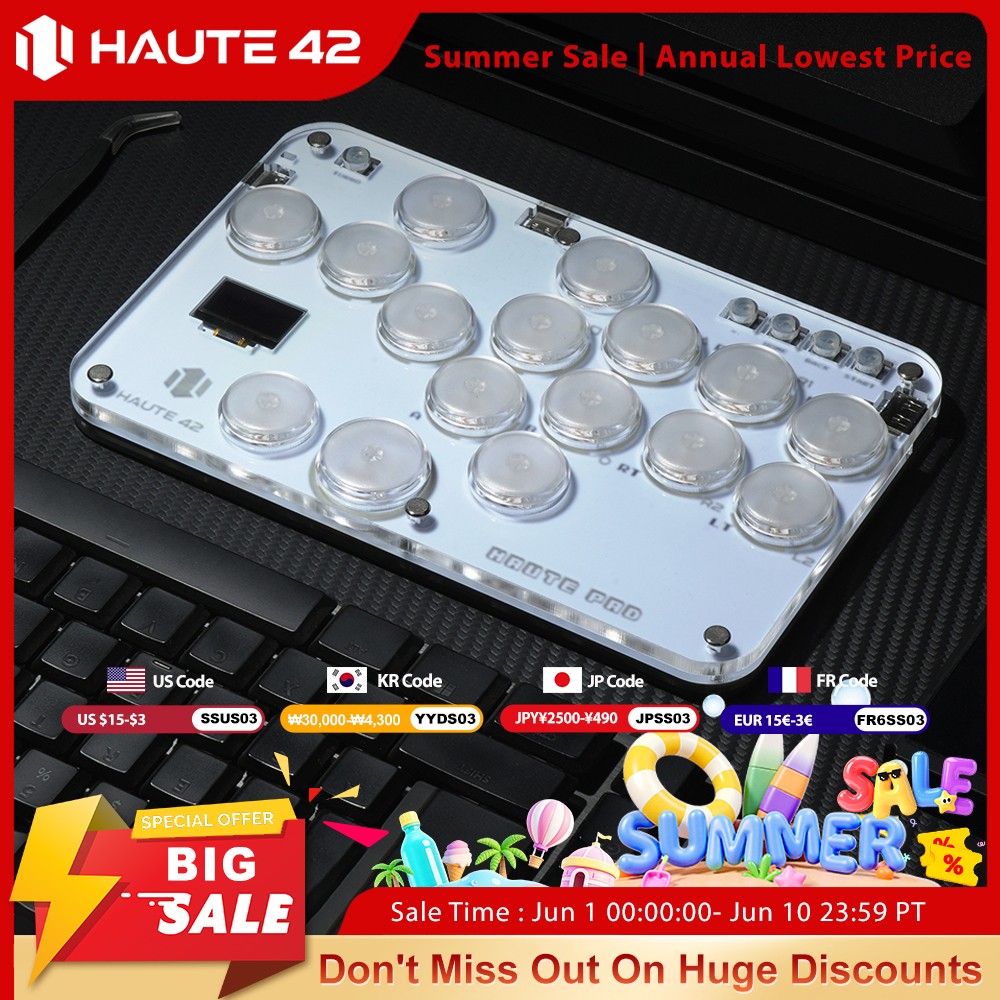 Haute42 Arcade Joystick Hitbox - Gaming Console Tv Stick 评论和价格
