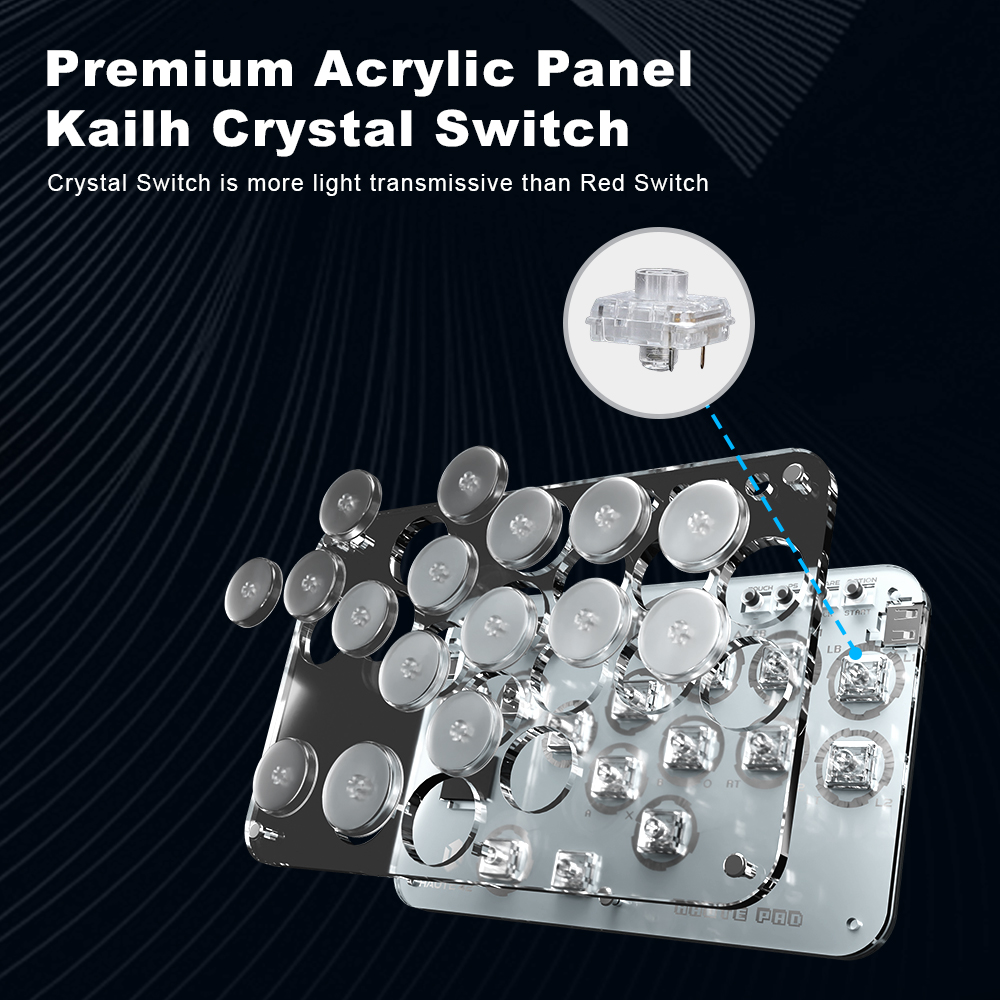 Haute42 Arcade Joystick Hitbox - Gaming Console Tv Stick 评论和价格