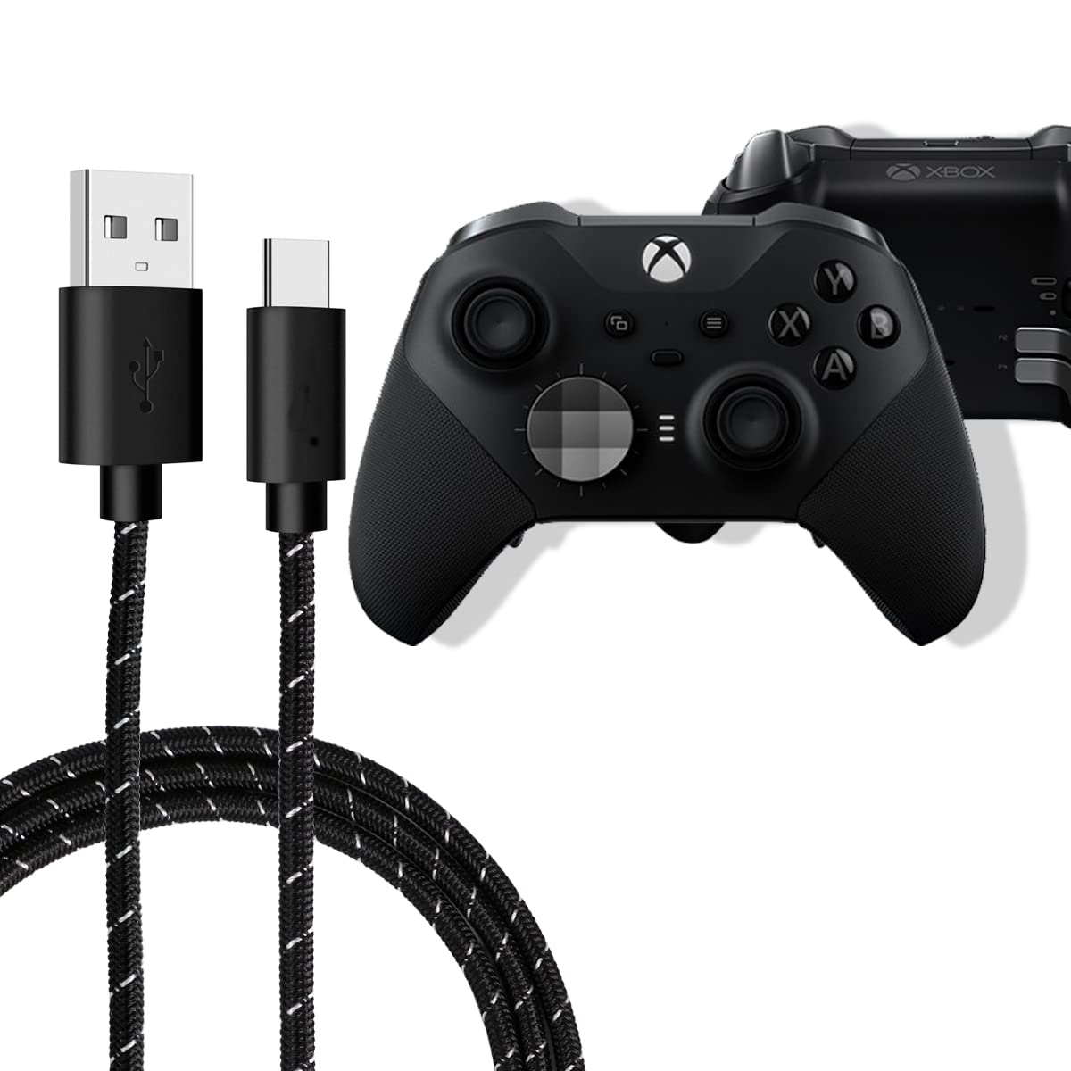 USB-C Charging Cable USB Type- - Xbox Elite Controller 评论和价格