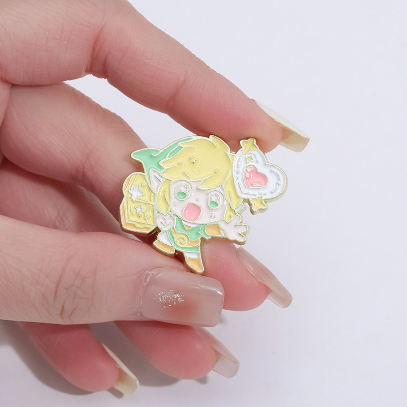 Adventure Game Badges Enamel P - Gaming Console Zelda 评论和价格