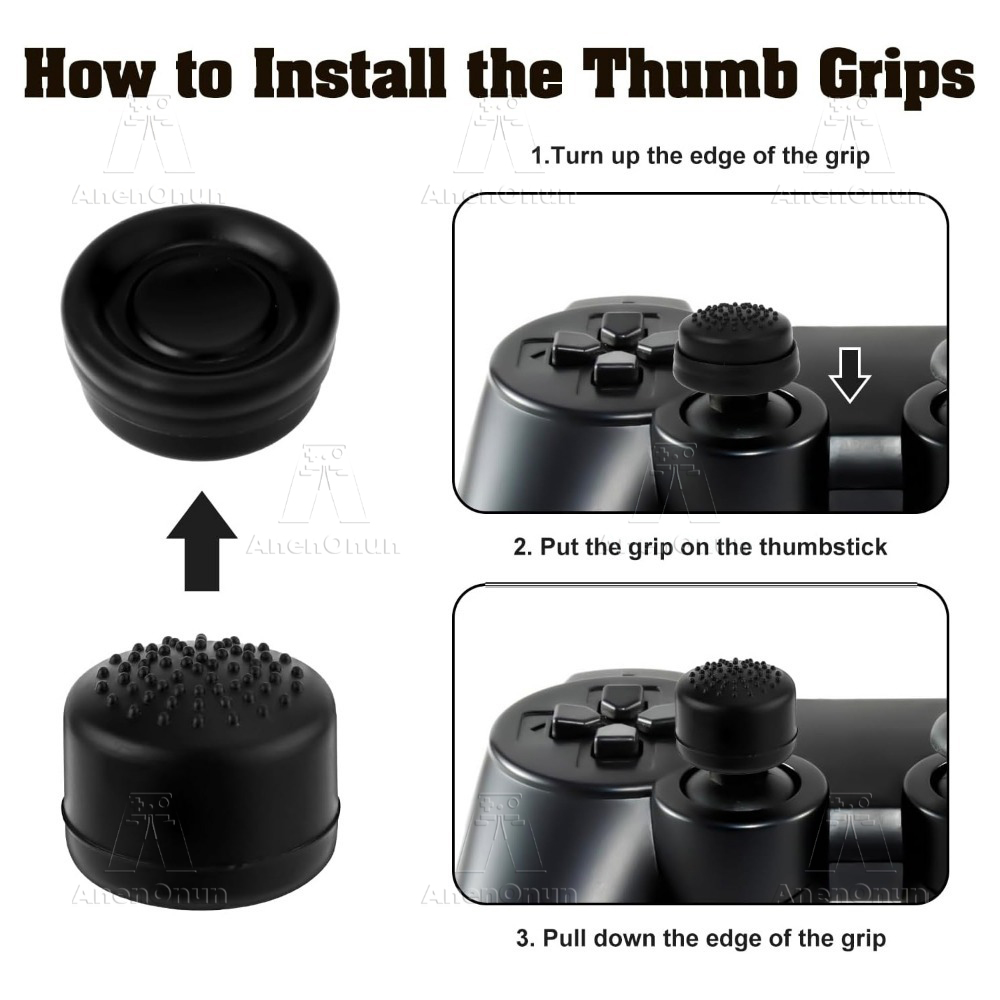 8PCS Thumb Grip Caps Controlle - Gaming Console Tv Stick 评论和价格