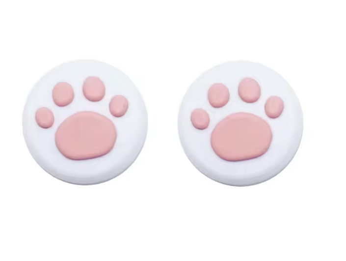 2pcs Cat Paw Thumb Stick Grip  - Gaming Console Tv Stick 评论和价格
