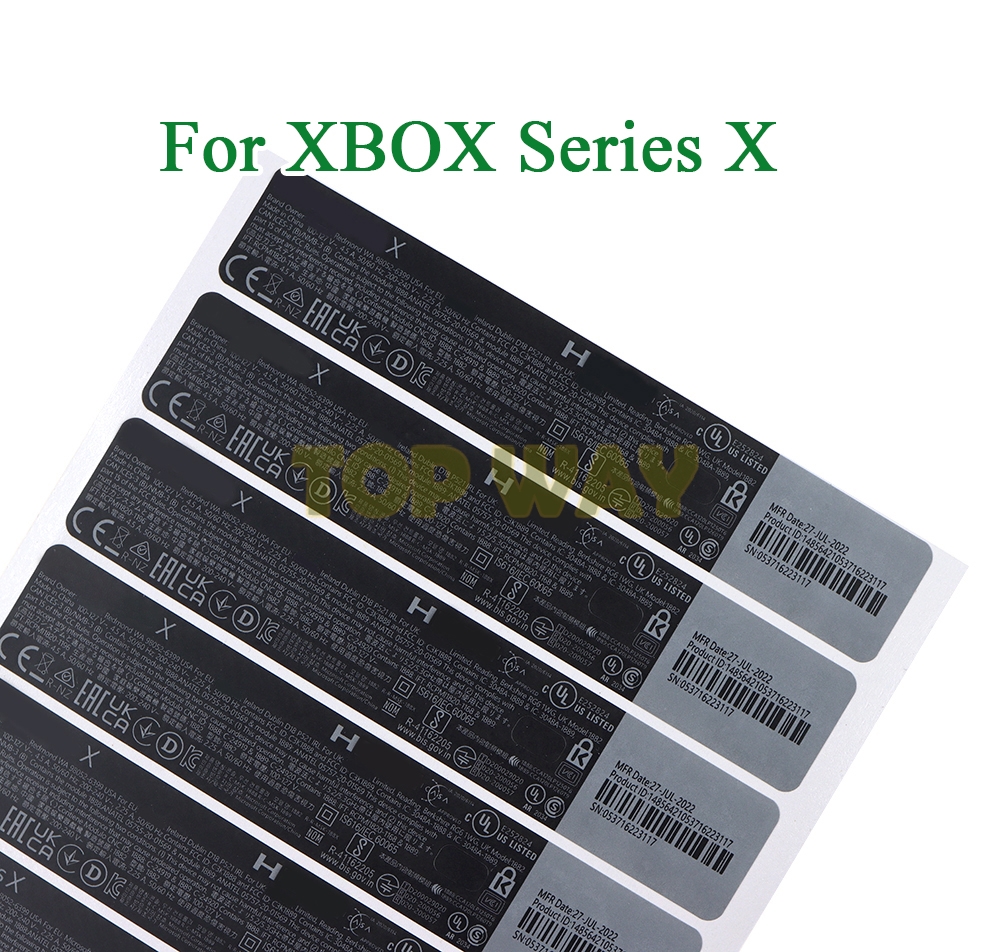 5PCS Housing Shell Sticker Lab - Gaming Console Xbox Series S 评论和价格