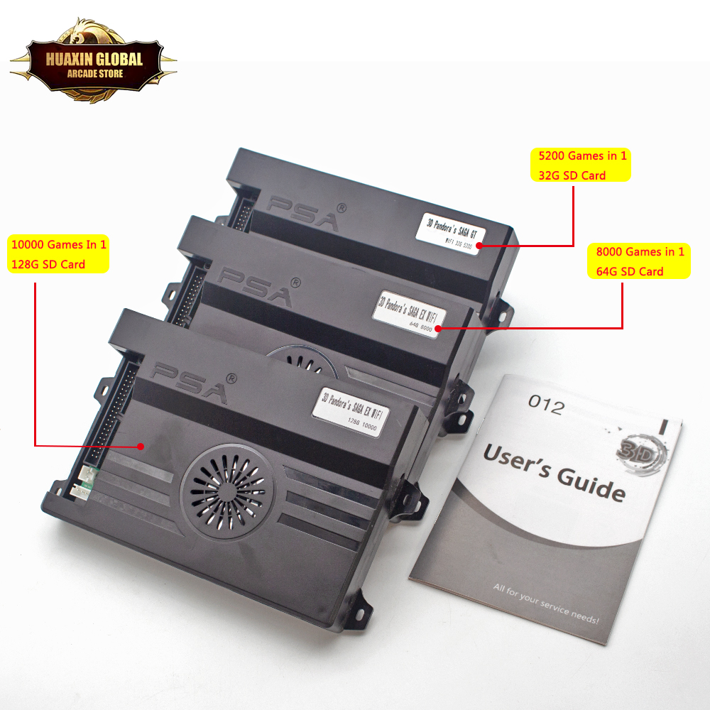 10000 in 1 3D Pandora Saga Box - Gaming Console Years 评论和价格