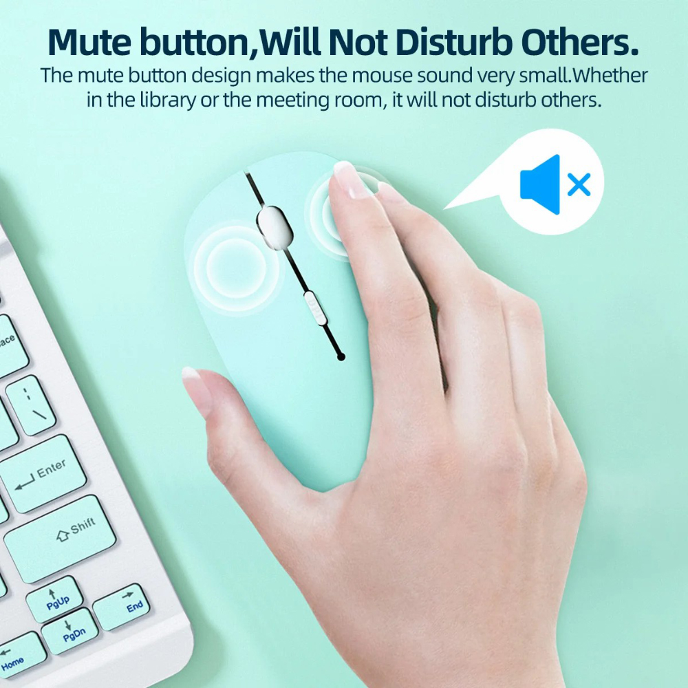 Silent Bluetooth Mouse Ultra-T - Gaming Console Ipad 评论和价格