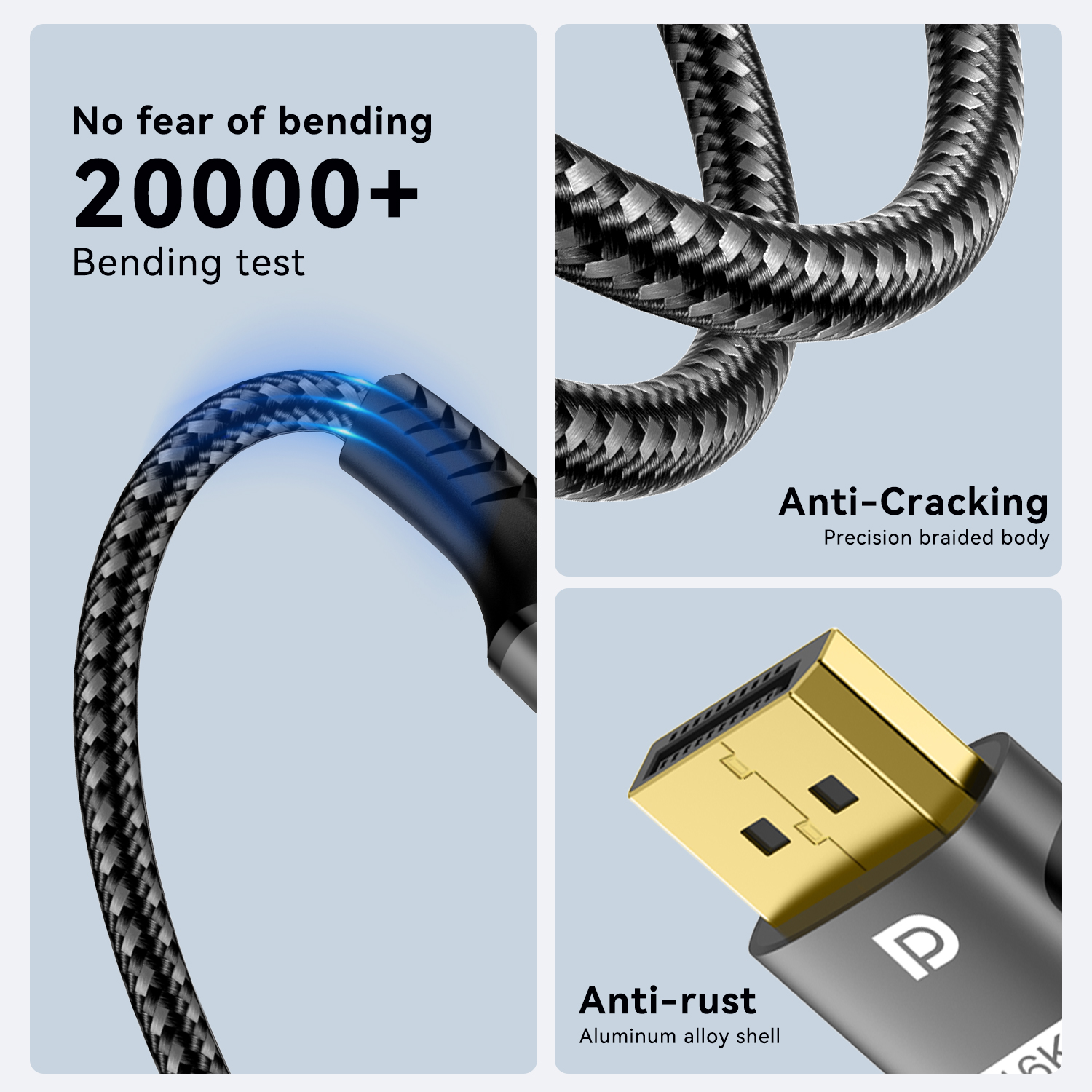 16K DP 2.1 8K@120Hz 4K@240Hz 8 - Hdmi Cable 2.1 评论和价格