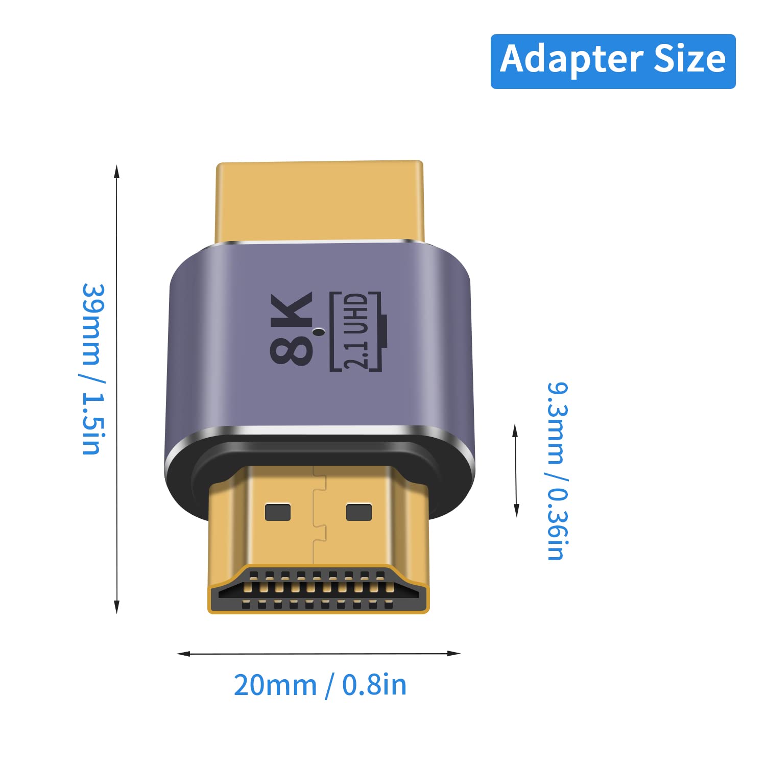 HDMI Male to Male Adapter 8K,H - Hdmi Cable 2.1 评论和价格